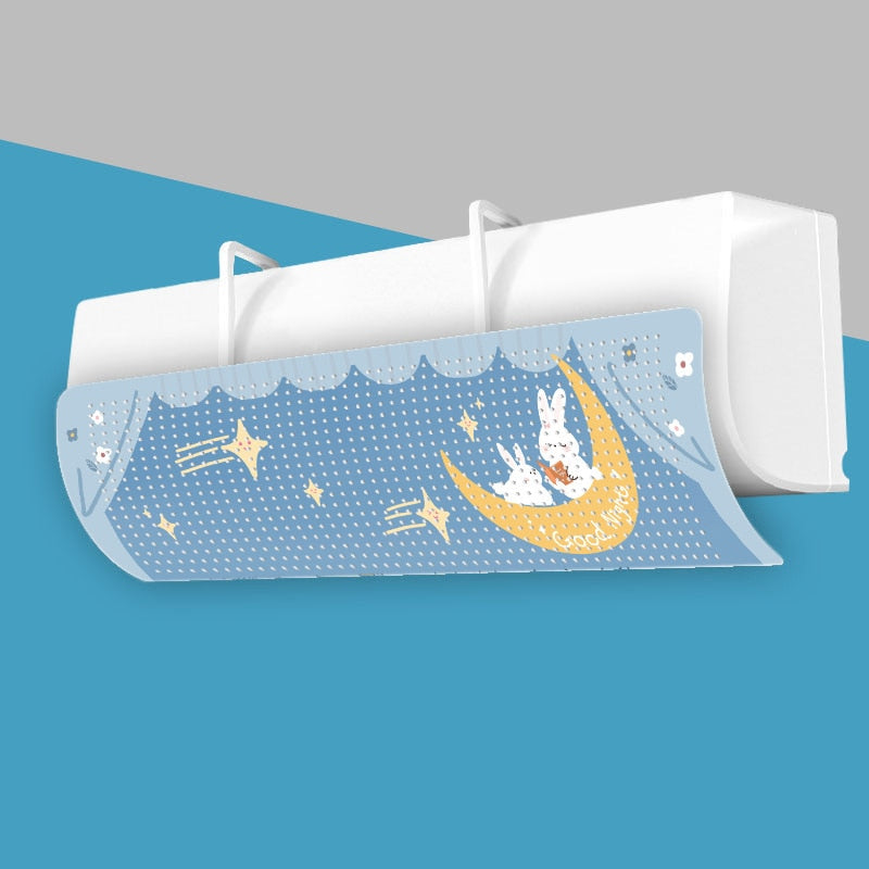 Adjustable AC Light Blocker Shield