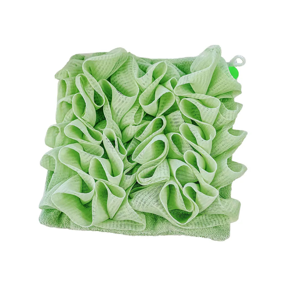 Dual Soap Dish Shower Loofah
