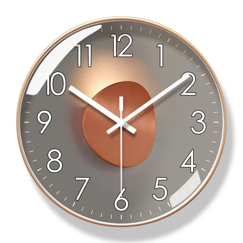 Stylish Round Wall Clock for Home Decor