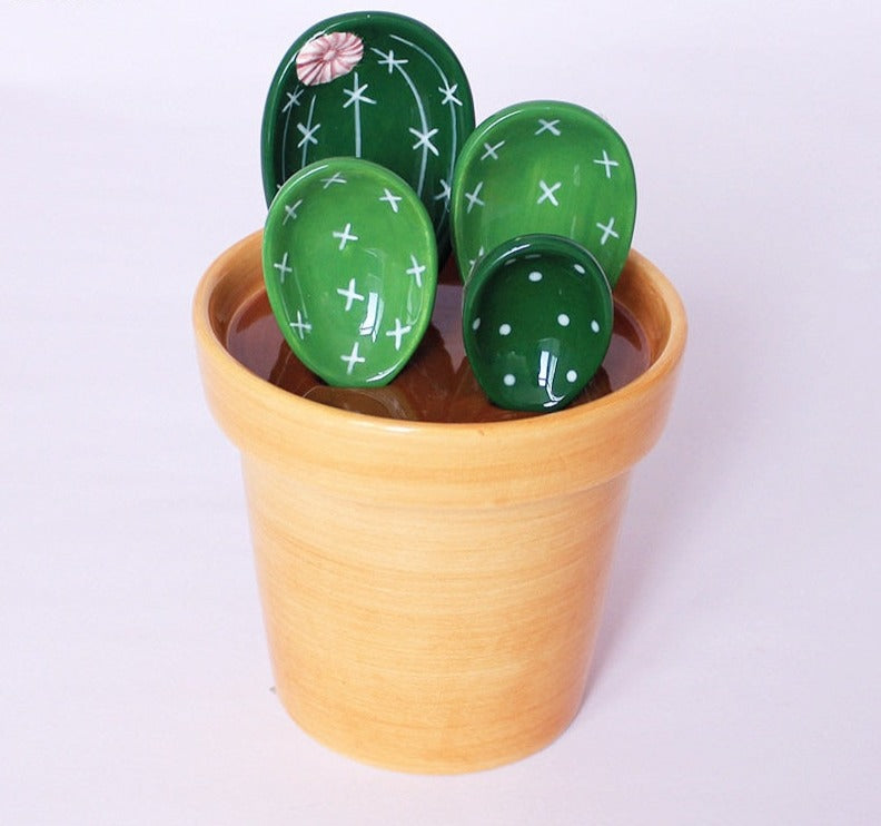 Practical Cactus Design Measuring Spoon Set - Halri