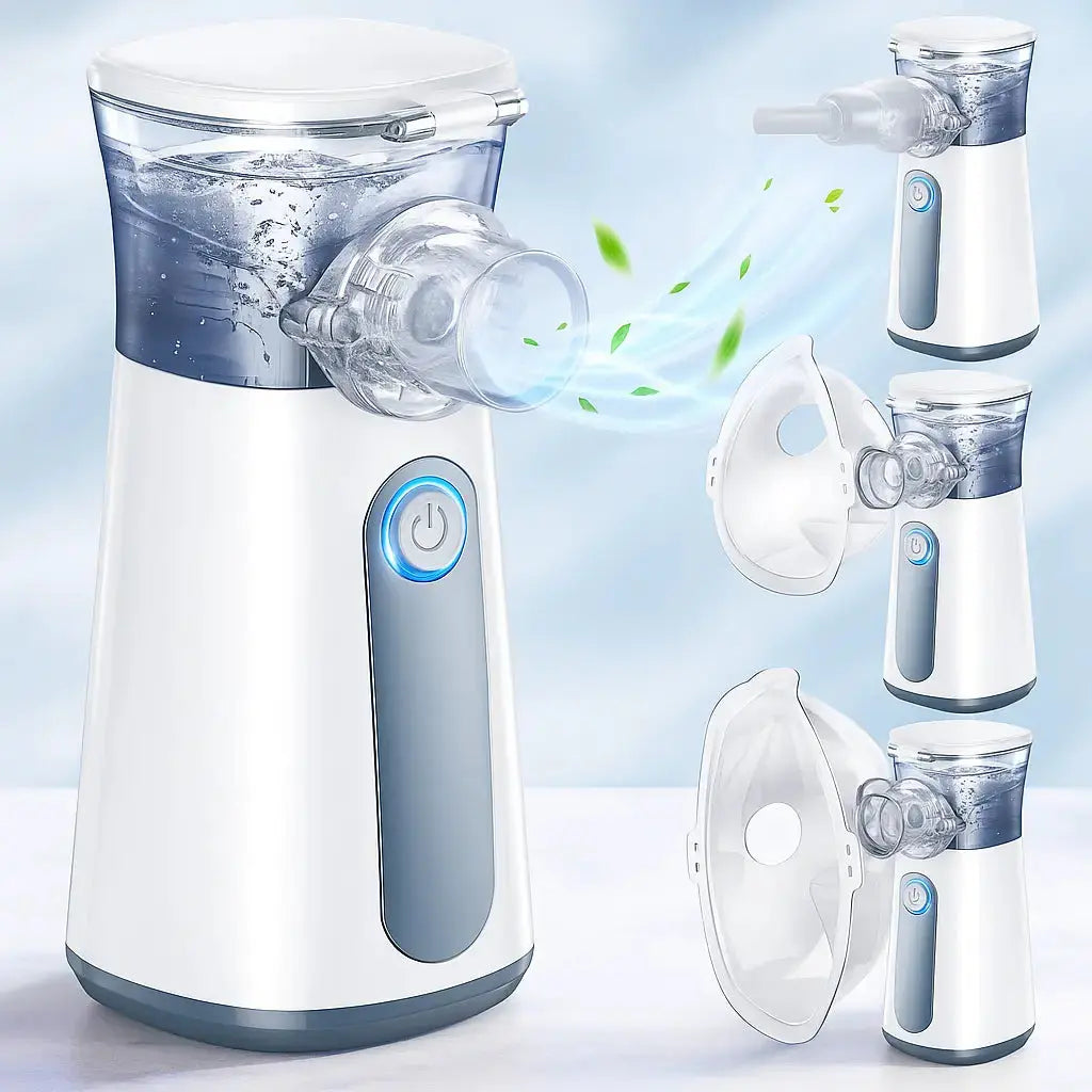 Compact Handheld Nebulizer for Cough and Asthma Relief - Halri
