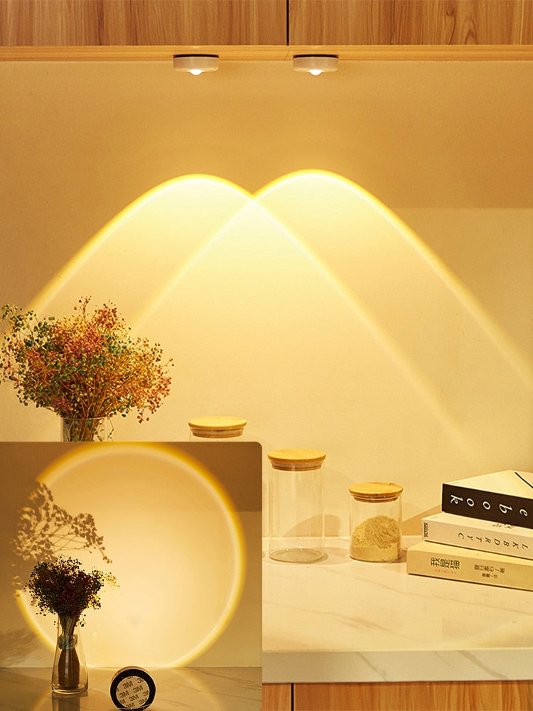 Colorful City Night LED Light Projector