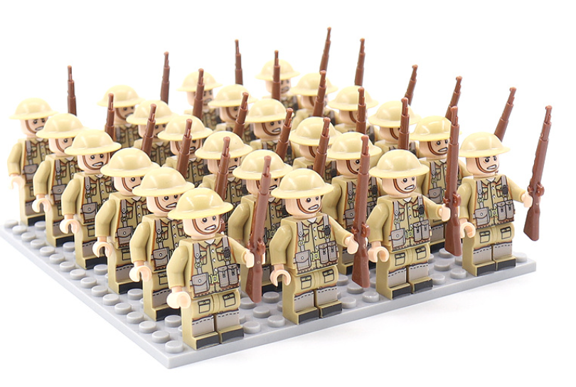 Historic WWII Building Block Set