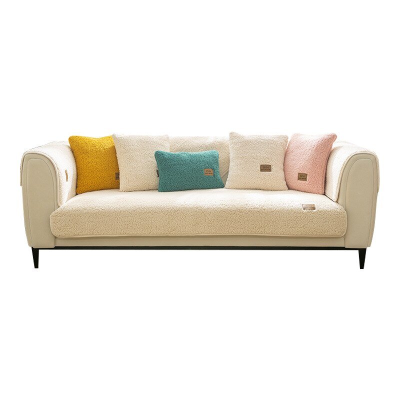 Ultra-Soft Sofa Cover Set with Non-Slip Mat and Pillowcases โ 100% Polyester Couch Covers for Ultimate Comfort 4