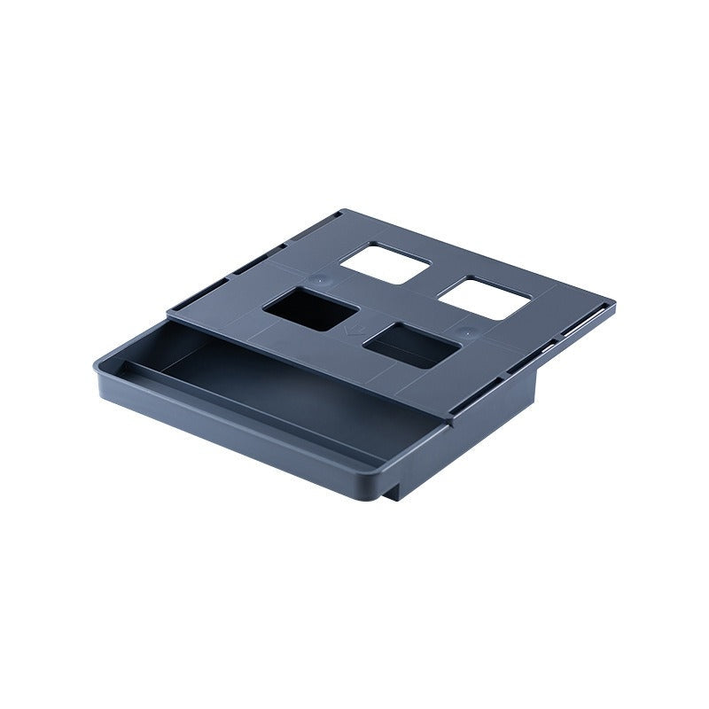 Compact Under Desk Storage Slide Out Tray Box