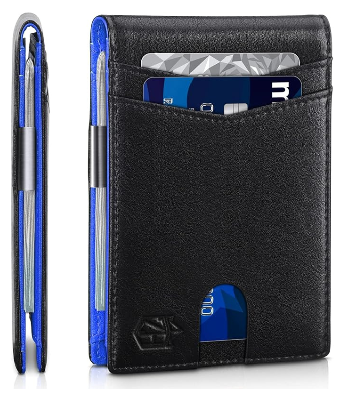 Secure Slim RFID Leather Men's Wallet