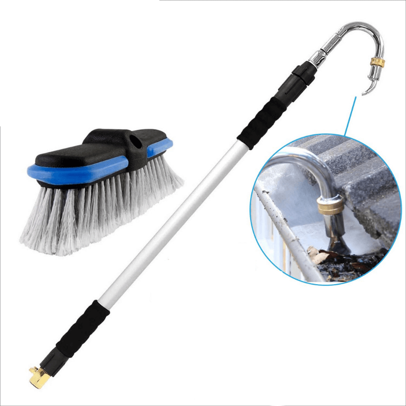 Easy Reach Gutter Cleaner Wand with Hose Adapter
