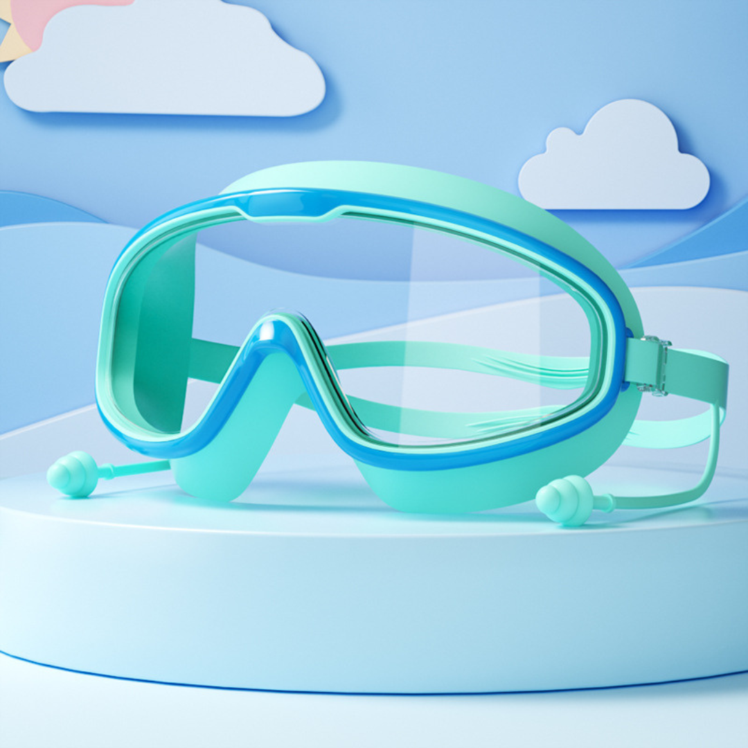 Kids Swim Goggles with Clear Vision Anti Fog Lenses