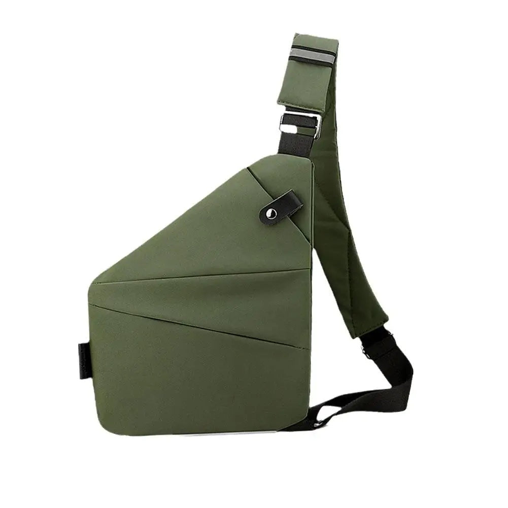 Secure Water-Resistant Mens Crossbody Bag