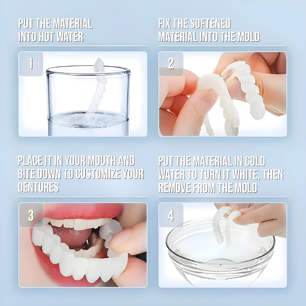 Custom Fit Dental Crown Tooth Cap