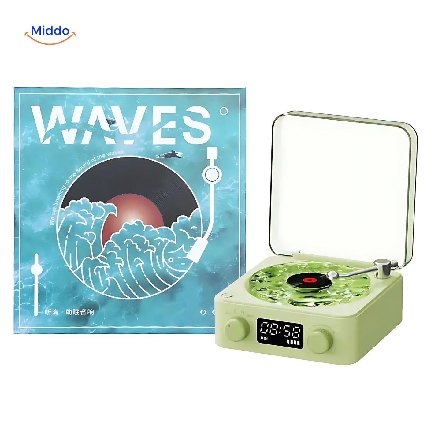 Wireless Vinyl Turntable Sound System