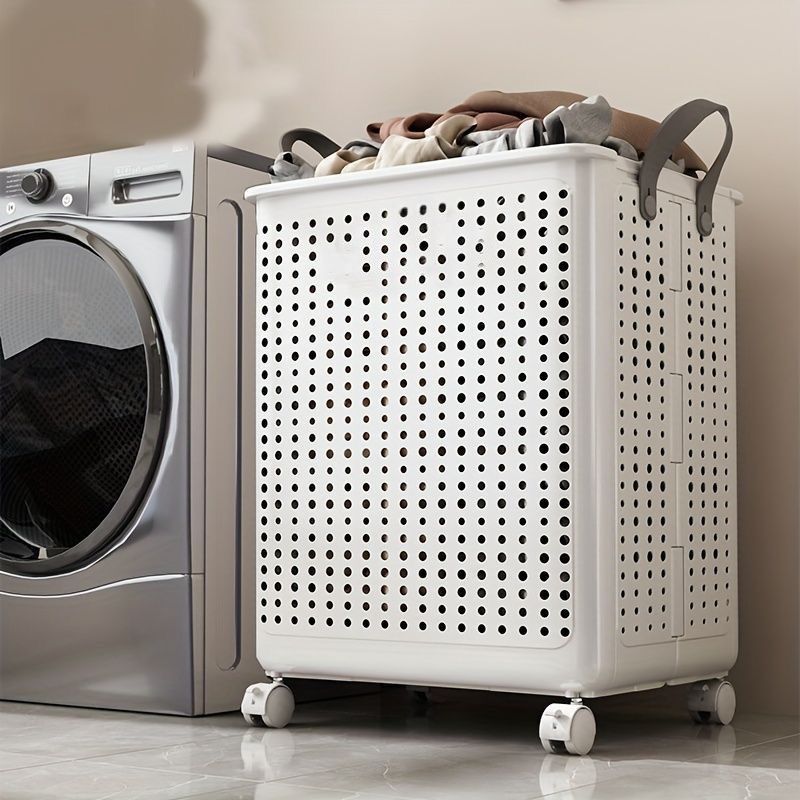 Portable Rolling Laundry Hamper
