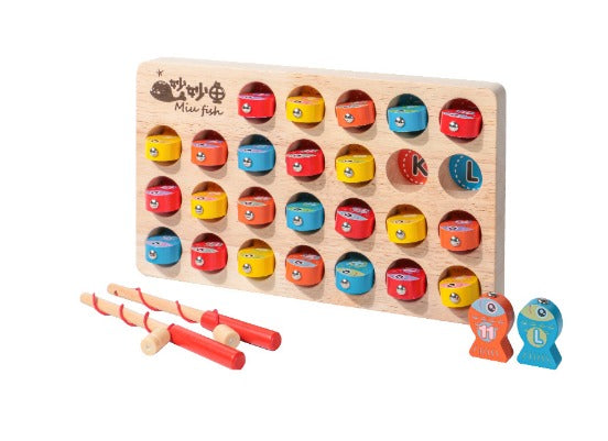 Fun Wooden Fishing Game for Kids - Halri