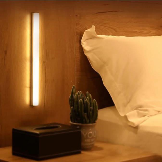 Wireless LED Light Fixture with Motion Sensor โ Flexible Length Options from 9 to 50 cm, Battery or USB Powered, Durable ABS Material 5