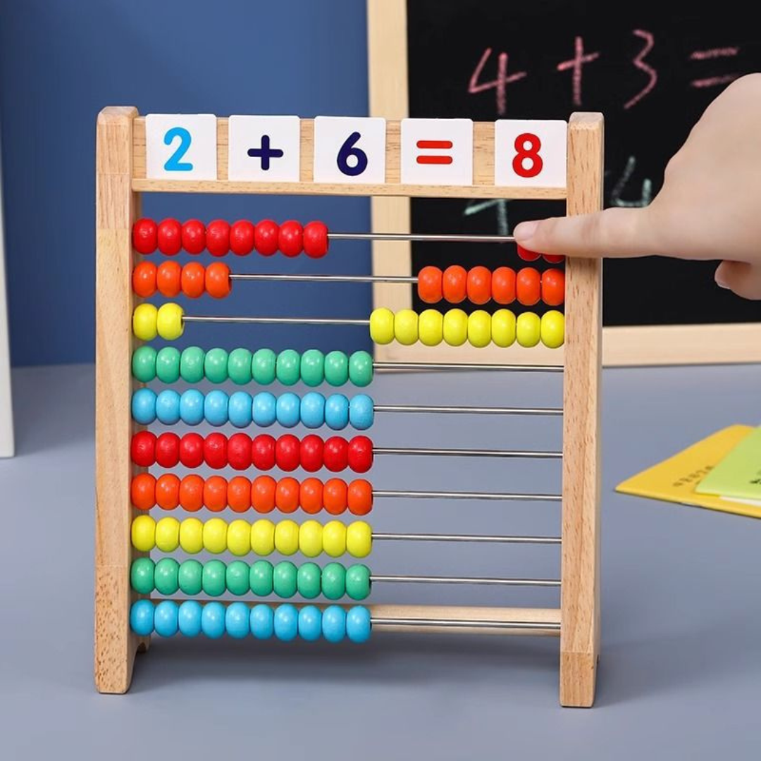 Classic Wooden Counting Toy for Kids - Halri