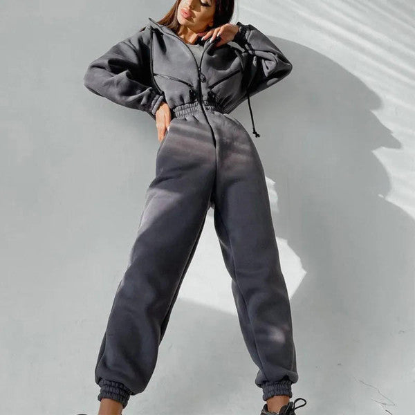 Classic Zip Up Jumpsuit