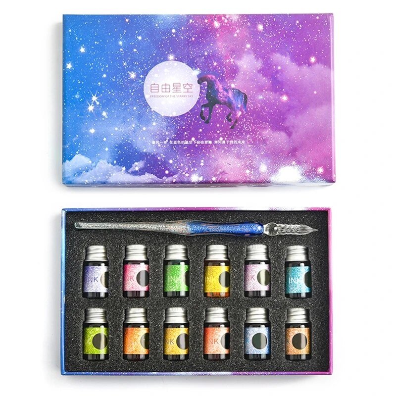 Luxury Crystal Ink Calligraphy Set