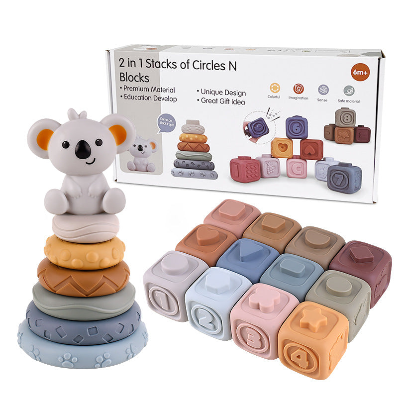 Colorful Baby Blocks for Toddlers