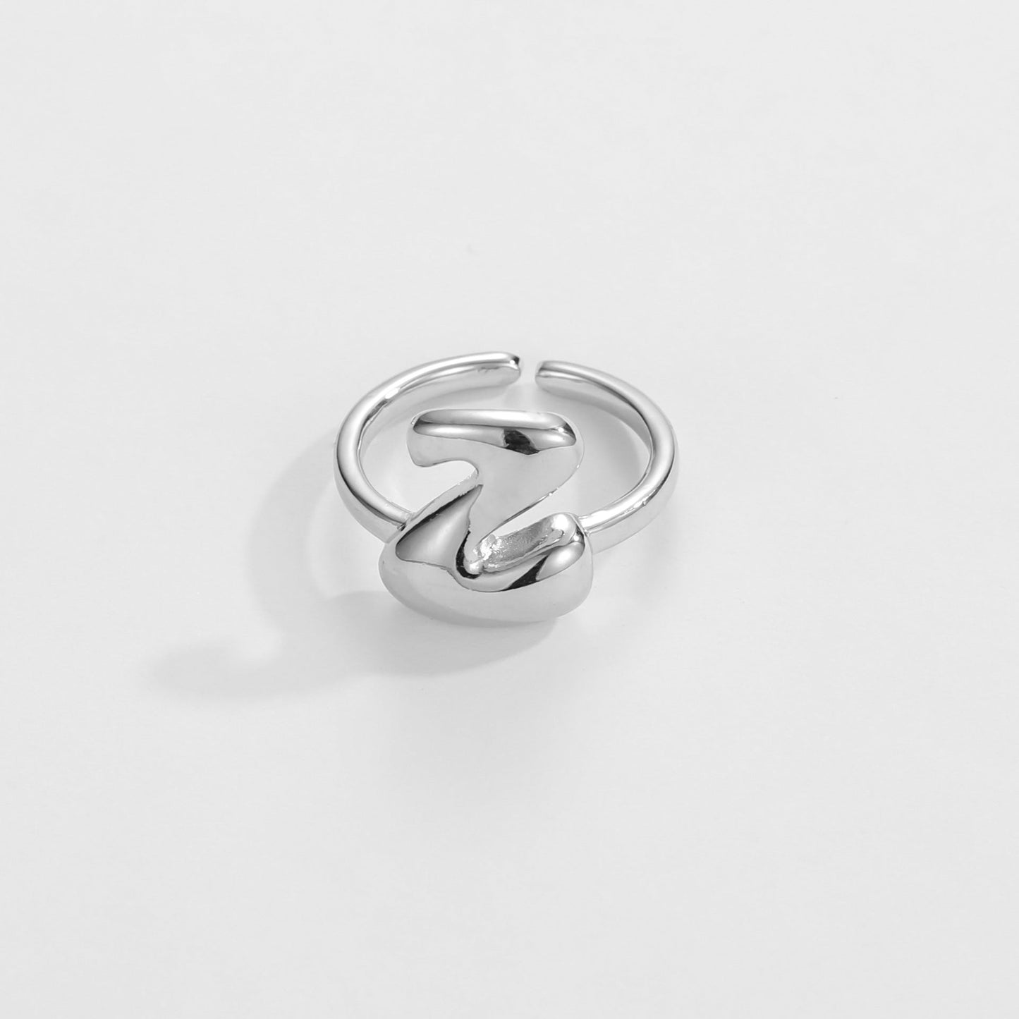 Personalized Fun Alphabet Initial Ring