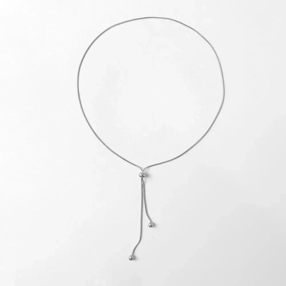 Flexible Long Chain Layering Necklace