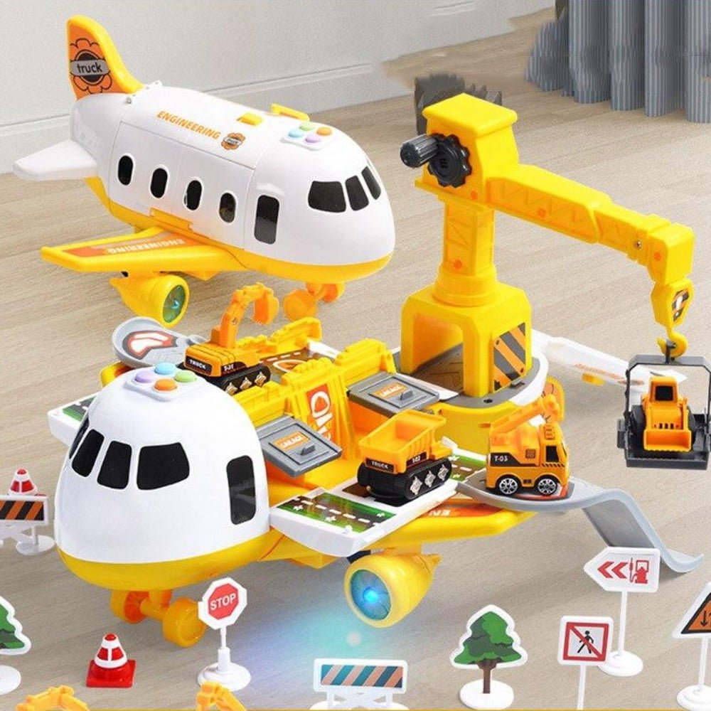 Fun Toy Car and Airplane Play Set