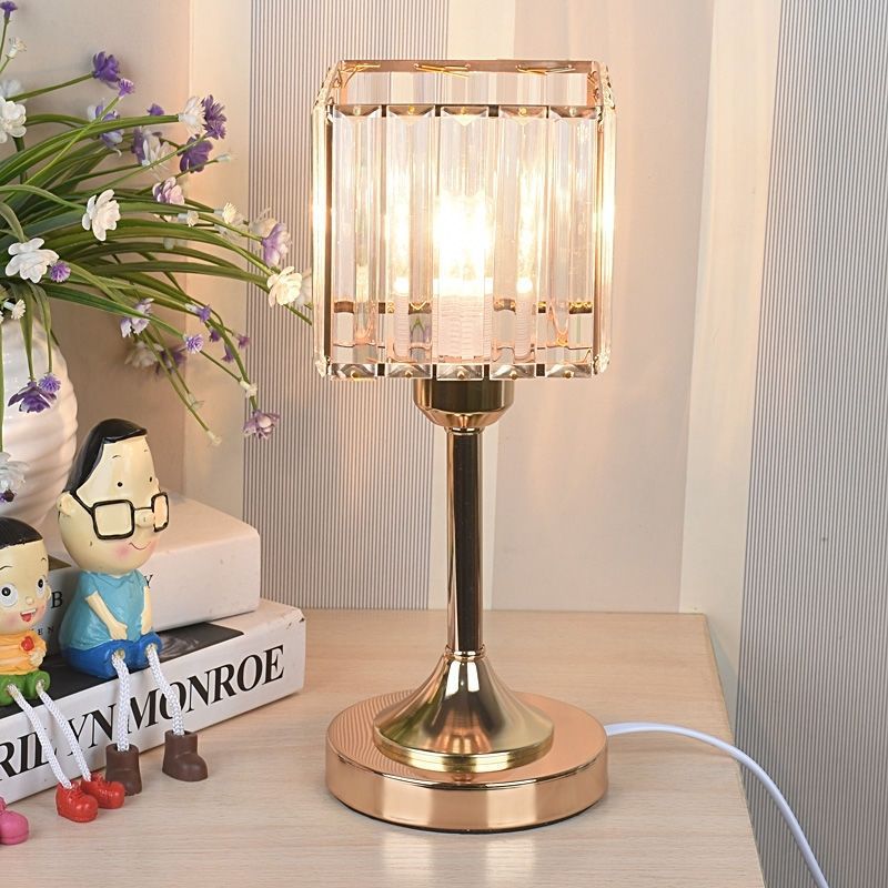 Elegant Glass Nordic Desk Lamp