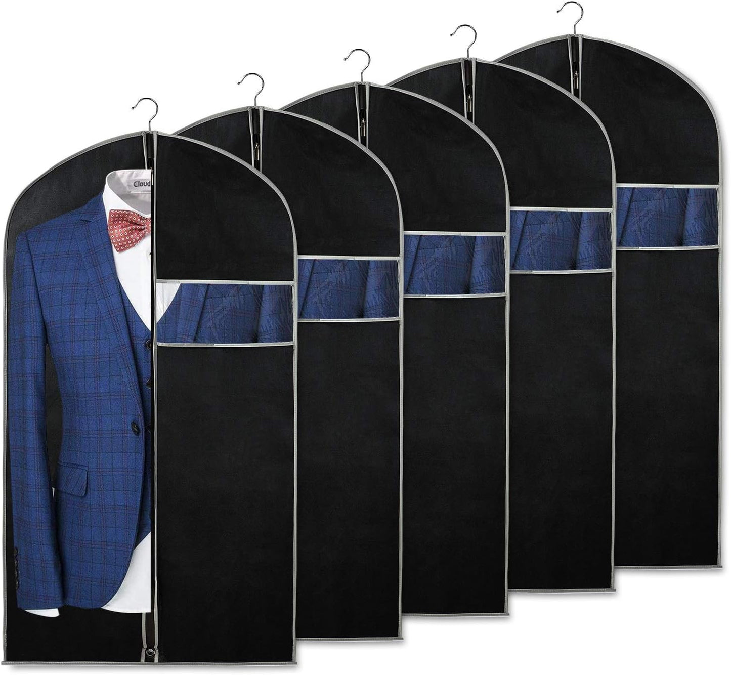 Breathable Closet Storage Bags 6-Pack with View Window - Halri
