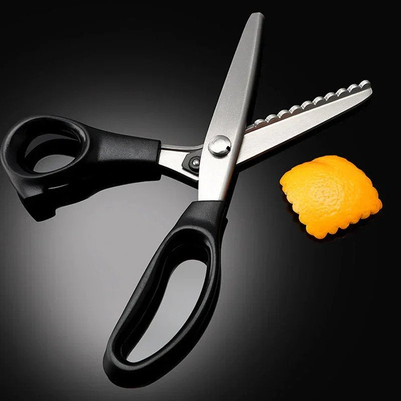 Premium Pinking Scissors with Wavy Blades