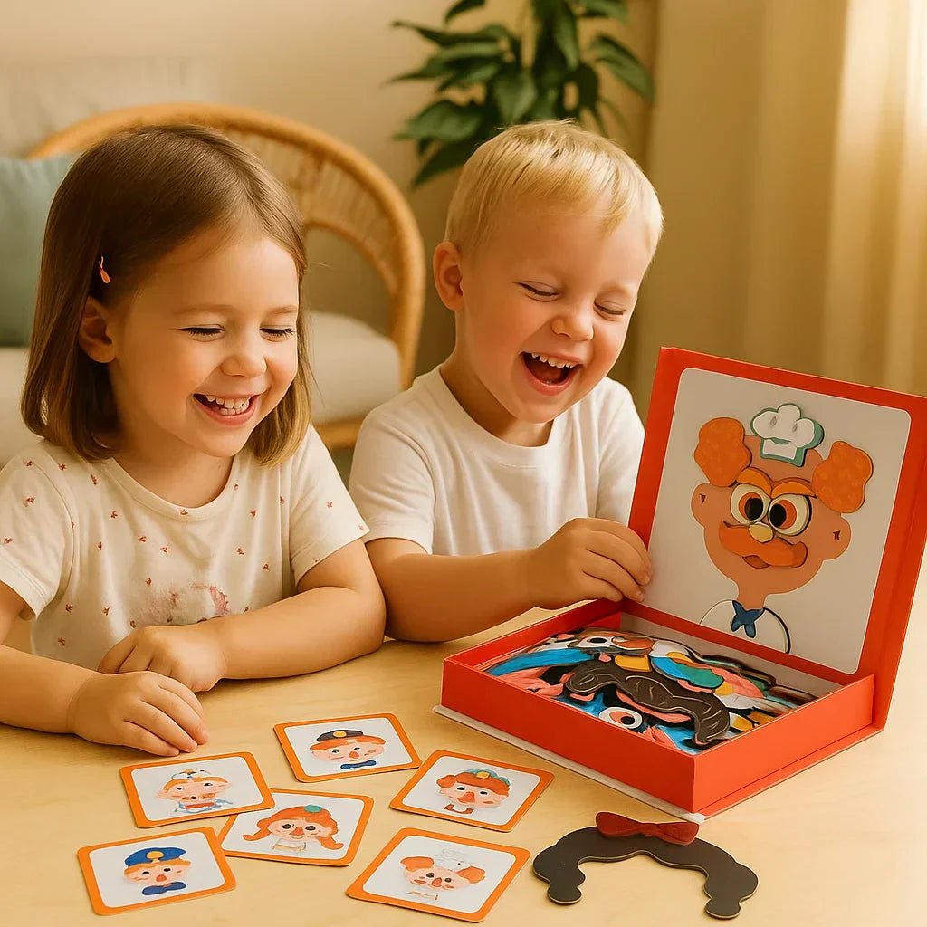 Fun Kids Leather Emotion Puzzle Toy - Halri
