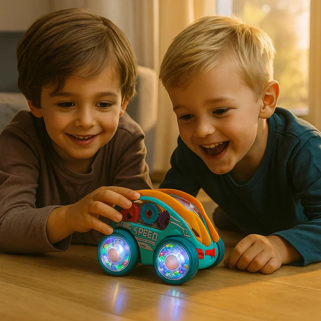 Fun Colorful Stunt Car Toy - Halri