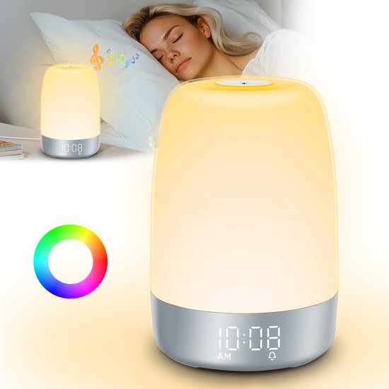 Sunrise Simulation Alarm Clock with Soothing Sounds - Halri