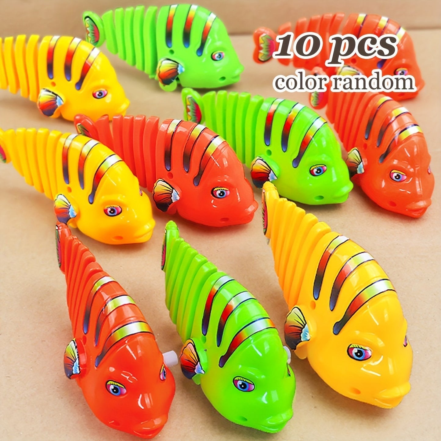 Colorful Swimming Fish Wind Up Toy