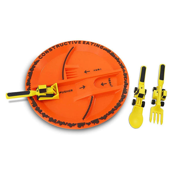 Fun Kids Cutlery Set - Construction Fork