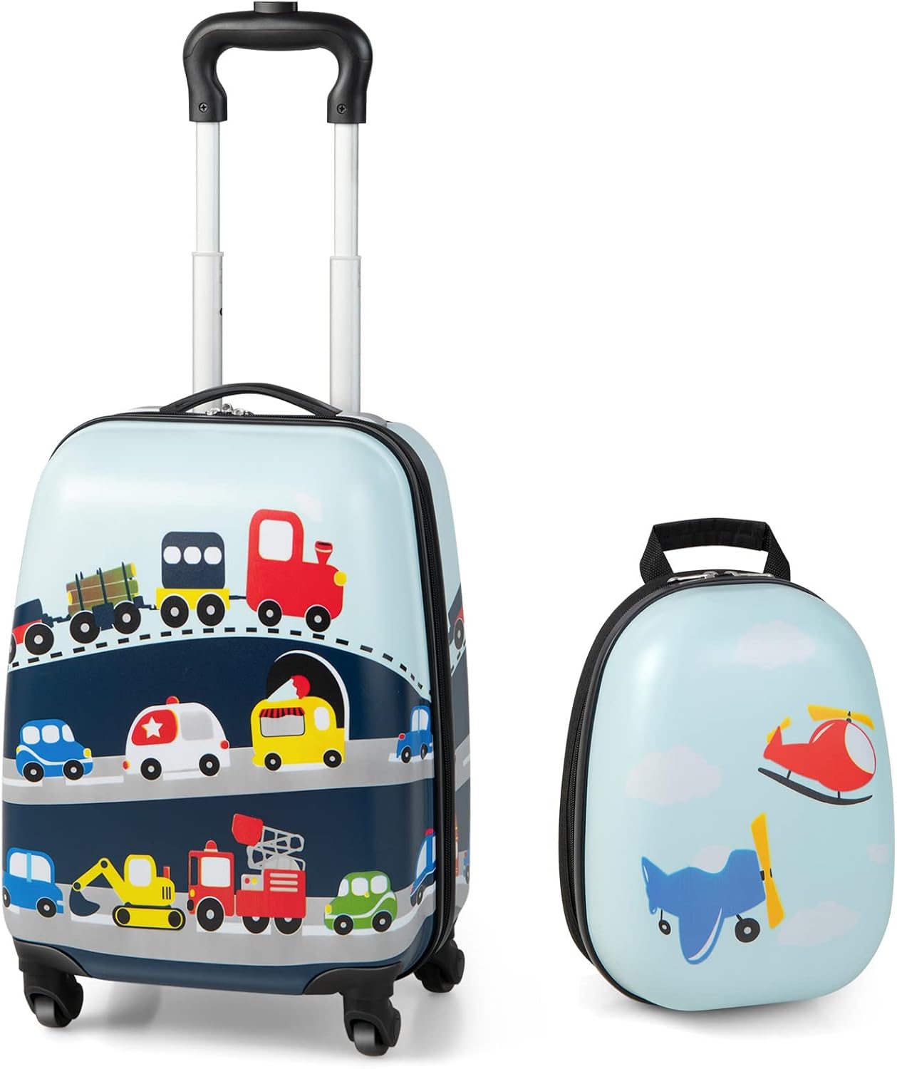 Kids 2-Piece Luggage Set with Spin Wheels - Halri