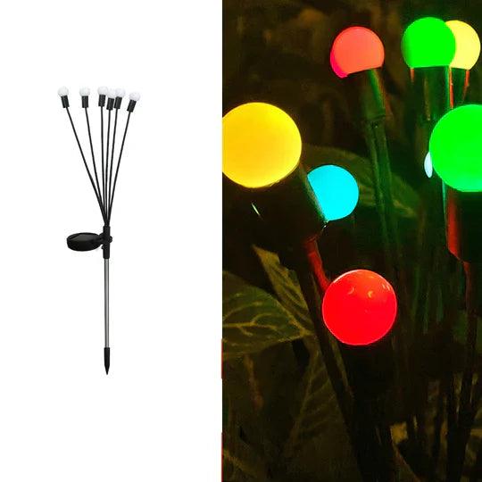 Colorful Outdoor Solar String Lights