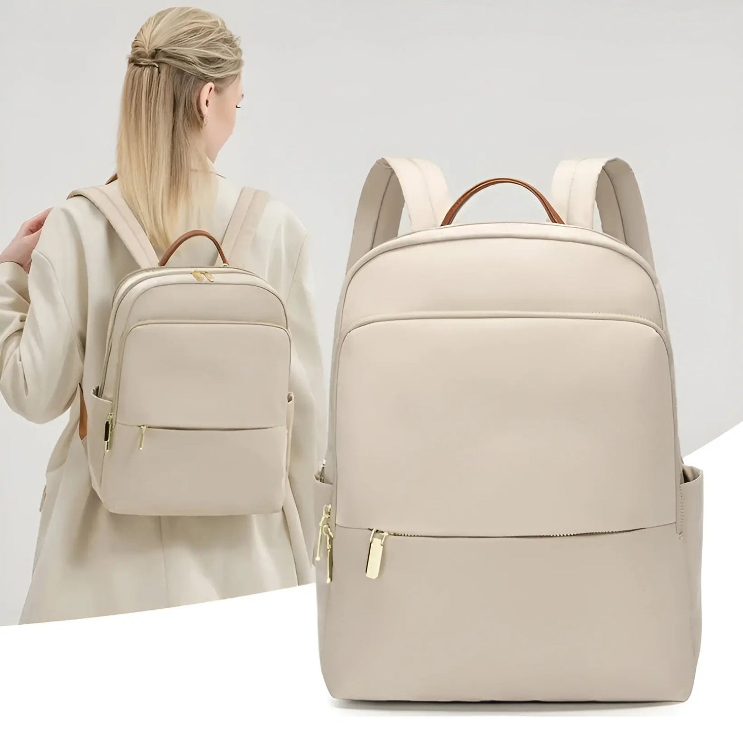 Compact Water Resistant Ladies Backpack