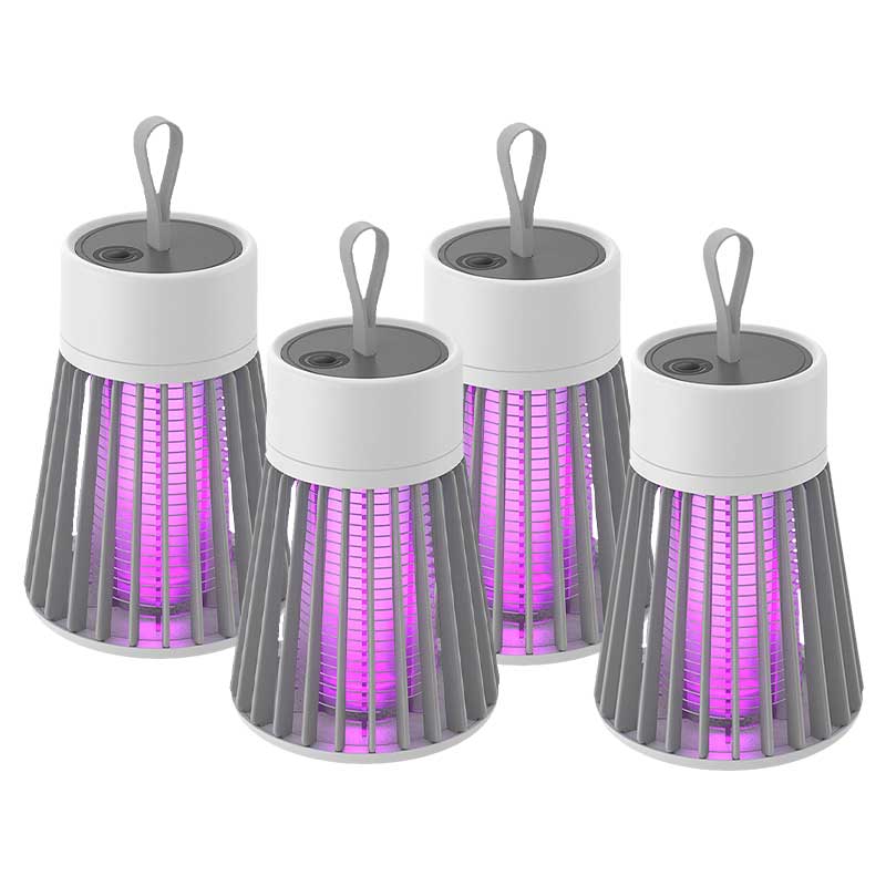 Compact USB Powered Mosquito Killer Lamp with LED Light