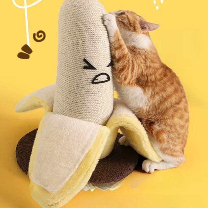 Fun Cat Climbing Banana Playhouse - Halri