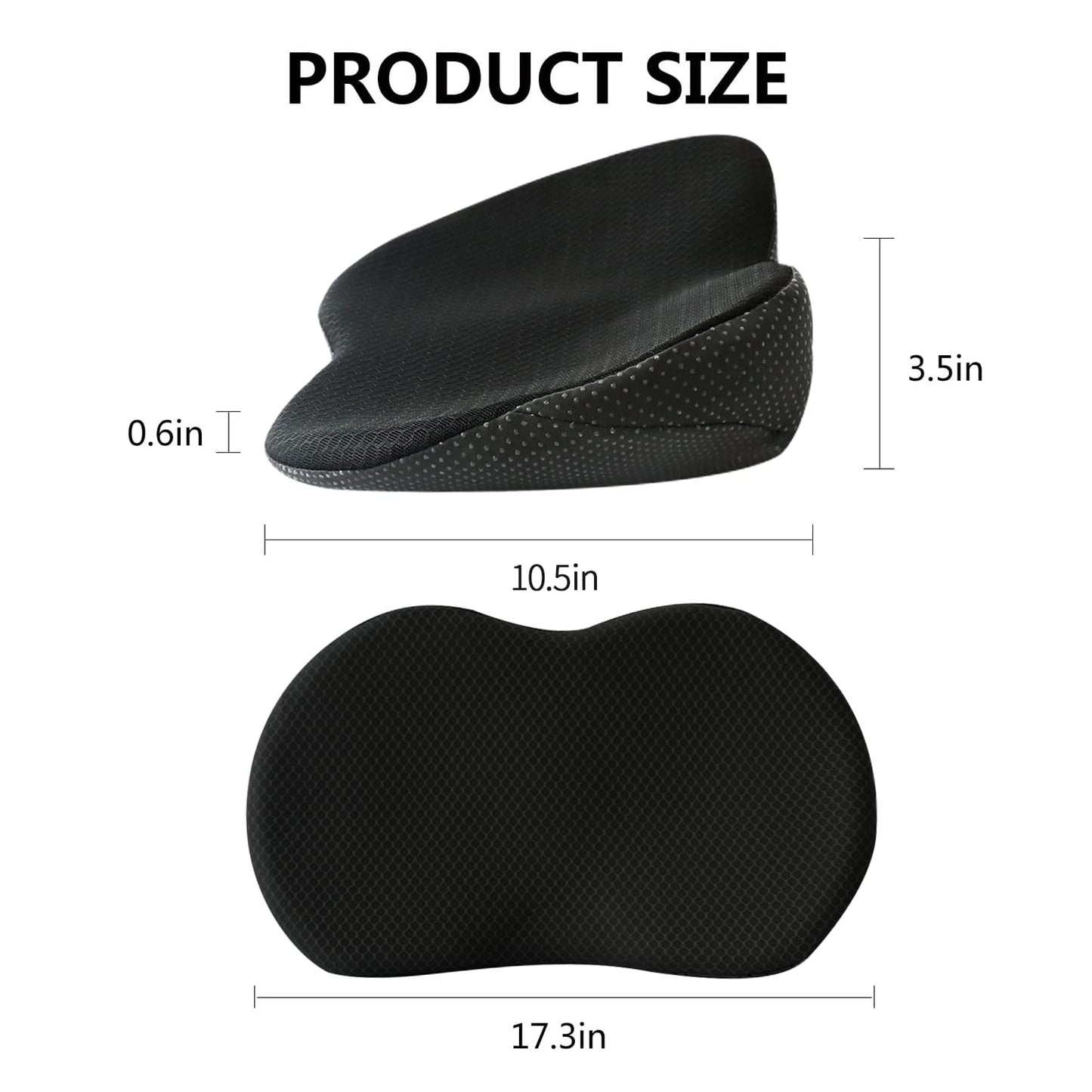 Comfortable Car Seat Cushion for Adults - Support Booster Pad