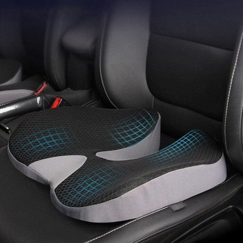 Comfortable Car Seat Pad - Ergonomic Driving Cushion
