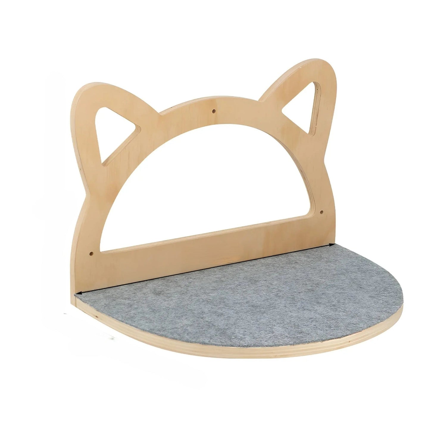 Cat Climbing Wall Shelf with Scratch Post