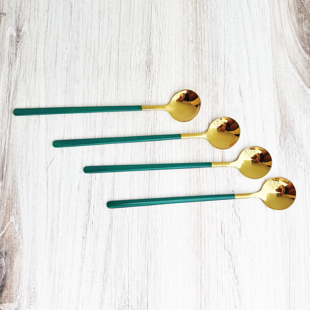 Stylish Coffee & Dessert Spoon Set 4 Pieces
