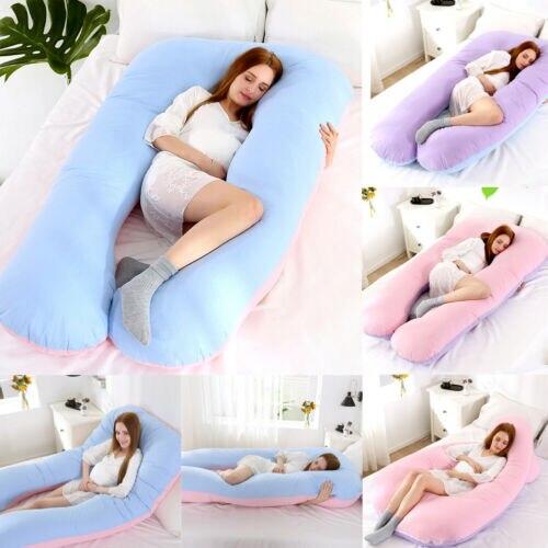 Comfortable Pregnancy Body Pillow for Back Support and Sleep