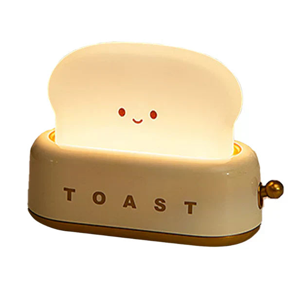 Adorable Toast Shaped Night Lamp