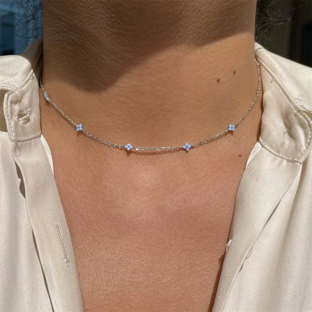Delicate Small Bloom Necklace