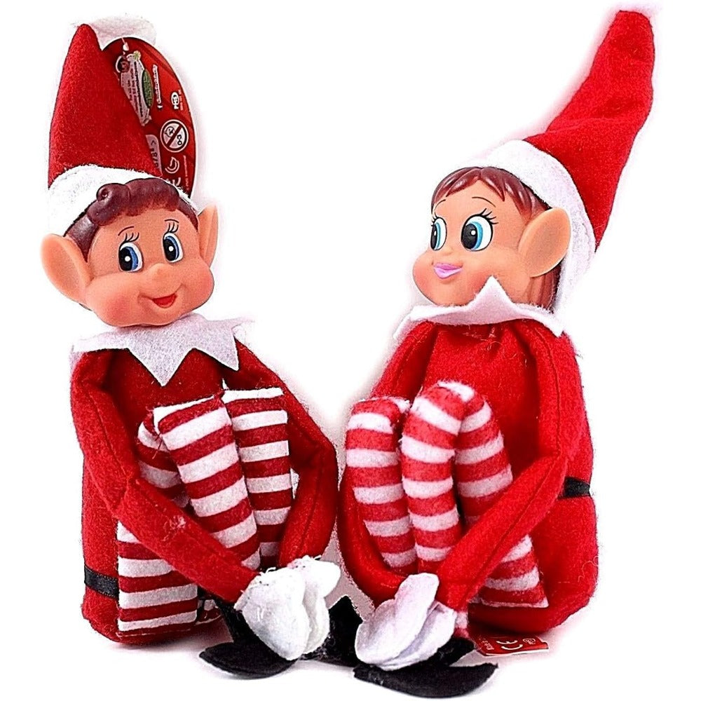 Fun Poseable Christmas Elf Toy