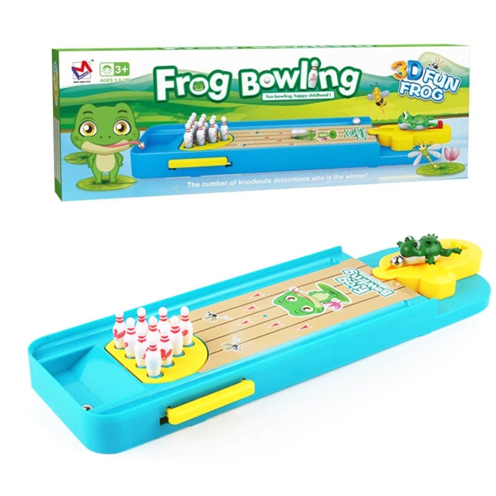 Classic Mini Bowling Set for Kids Table Top Game - Halri