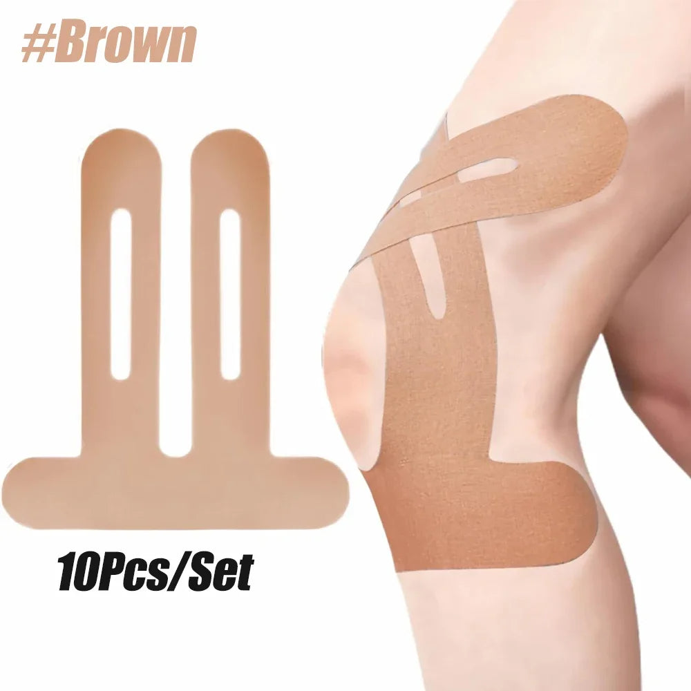 Sports Tape Knee Brace Straps
