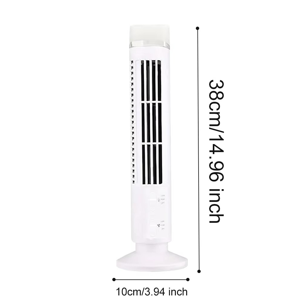 Compact Quiet USB Rechargeable Fan
