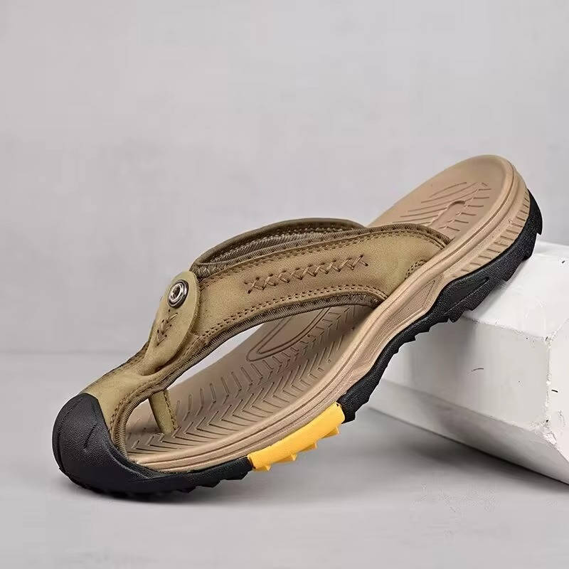 Breathable Quick Dry Mens Summer Flip Flops